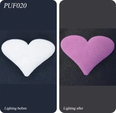 Produktbild von Signmart - PUFF Flexfolie / HTV in 20 x 30cm - WHITE TO PURPLE