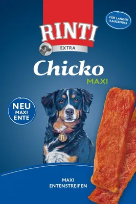 Produktbild von RINTI Chicko Maxi Ente Vorratspack, Snacks, Hund, Adult, Ente, 250 g