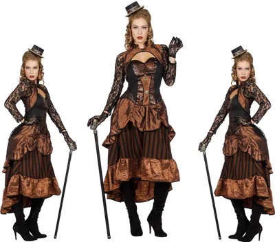 Produktbild von Steampunk Lady Victoria Kostüm Größe: 46