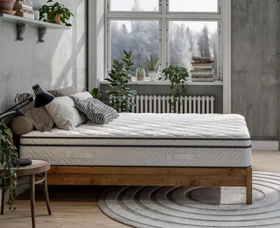 Produktbild von Vesgantti Matratze 160x200 cm, Höhe 26cm, 7-Zonen Federkernmatratze, Mittelfeste Orthopädischem Taschenfederkernmatratze (H3, Box-top 26cm)