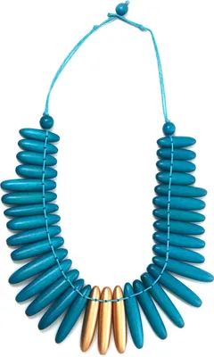 Produktbild von Kurze Kette Maresa mit Holzperlen von collezione alessandro