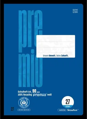 Obrázok produktu pre Školský zošit A4 – linkovanie 27 – linkovaný – 16 listov