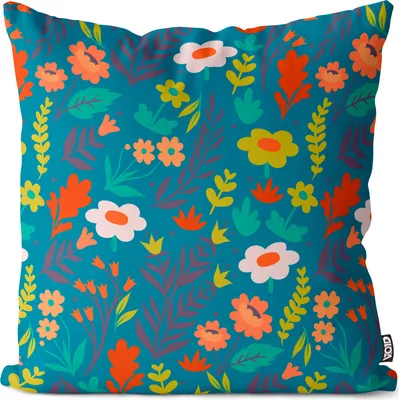 Produktbild von VOID Blumenmuster Garten Sommer Kissenbezug Kissenhülle Sofakissen Kissen Deko Outdoor-Kissen Dekokissen
