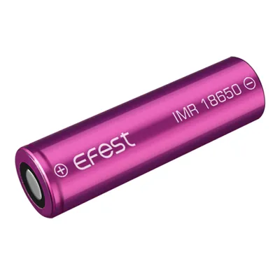 Produktbild von EFEST 18650 Li-Ion Akku 3500 mAh – Hochstromzelle 3,7 V | 20A | IMR Flat Top ( 2 x Akku)