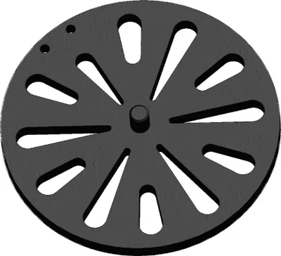 Produktbild von Kaminrost / Ascherost Ø 173x10mm passend für Skantherm**