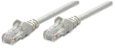 Image de INTELLINET Patchkabel RJ45 U/UTP Cat6 2.00m Hebelschutz grau