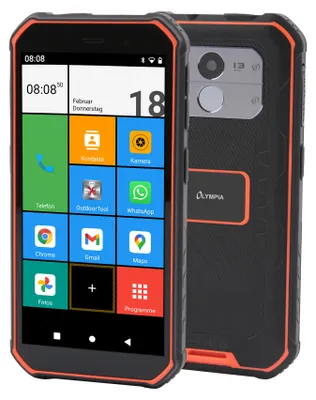 Produktbild von Outdoor Smartphone Wasser-Staubschutz nach Klasse IP68 5000mAh Batterie