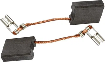 Produktbild von 2x Kohlebürsten Kohlestifte Kohlen für Metabo 6x16x20 mm
