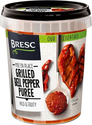 Produktbild von Bresc gegrilltes Paprikapüree 2x 450g vegane Gewürz-Paste aus gegrillten Paprika