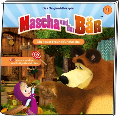 Produktbild von Tonies Mascha und der Bär - Ein neuer Freund für Mascha