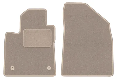 Produktbild von Vordere Auto Fußmatten Velours für: MG 4 2022- Schrägheck beige