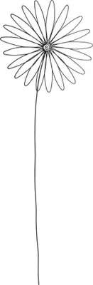 Produktbild von Räder Drahtobjekt Blume 51x17cm