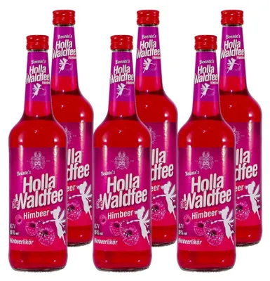 Produktbild von Boente Holla die Waldfee Himbeerlikör (6 x 0,7L)