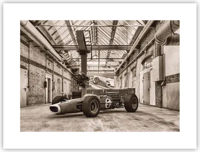 Produktbild von Poster - Poster ohne Rahmen - Formel 1 Rennen Retro - 40x30 cm - Wand Bild - Wanddeko - Wandbilder - Kunstposter - Wandposter - Bilder - Kunstdruck - Wanddekoration - Wandbild - P2XAA40x30-4918