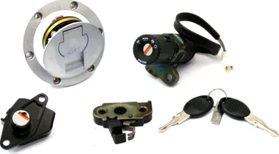 Immagine prodotto di Kit serratura JMP 3 pezzi BD21M-A0008 per Aprilia