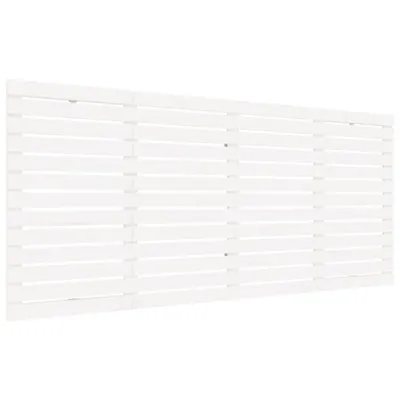 Obrázok produktu pre vidaXL Nástenné čelo biele 166x3x91,5 cm Masívne borovicové drevo