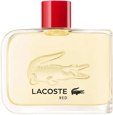 Produktbild von Lacoste Red 125ml, Männer, 125 ml, Apfel, Zedernholz, Jasmin, Kiefer, Patschuli, Vetiver, Spray