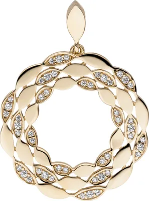 Produktbild von Anhänger 333 Gold Gelbgold 48 Zirkonia