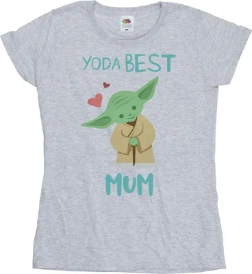 Produktbild von Star Wars - "Best Mum" T-Shirt für Damen BI42421 (M) (Grau)