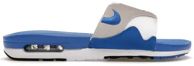 Imagen del producto de Nike Air Max 1 Slide, color azul real, talla 44 (UE)
