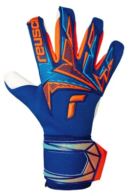 Imagen del producto de Reusch - Guantes de portero "Attrakt Freegel" unisex para hombre/mujer, modelo SX1719 (talla 8), color azul