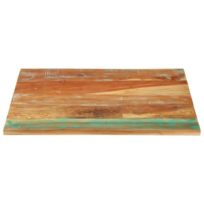 Produktbild von vidaXL Tischplatte Rechteckig 70x80 cm 25-27 mm Altholz Massiv