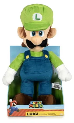 Obrázek produktu pro Plyšová hračka Luigi ze série Super Mario, velikost 50 cm
