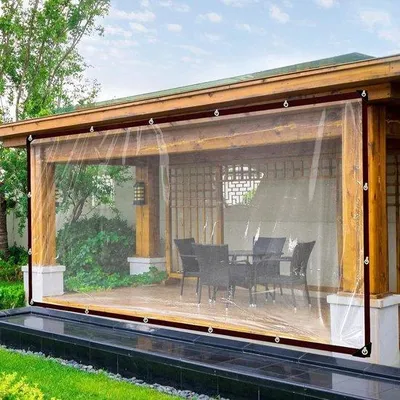 Produktbild von Wasserdichtes transparentes Segel 2x5m