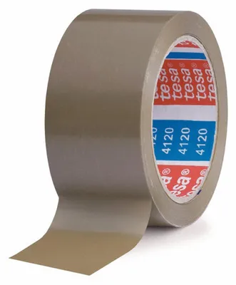 Produktbild von 6x TESA Klebeband tesapack 4120 PVC 50mm x 66m braun