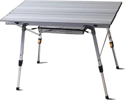 Produktbild von Famanu Campingtisch Aluminium faltbar - Höhenverstellbar 44-64 cm