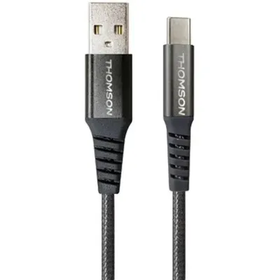 Immagine prodotto di Cavo – THOMSON – Ricarica e dati – USB-A a USB-C 3A – 1,5 m