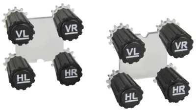 Produktbild von 8x Reifenmarkierer Ventilkappen Radmerker Reifenmarkierung Reifenwechsel Reifen