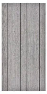 Immagine prodotto di Pannelli murali autoadesivi in PVC con effetto lamellare, grigio liscio, 280 x 60 cm, 1,68 m²