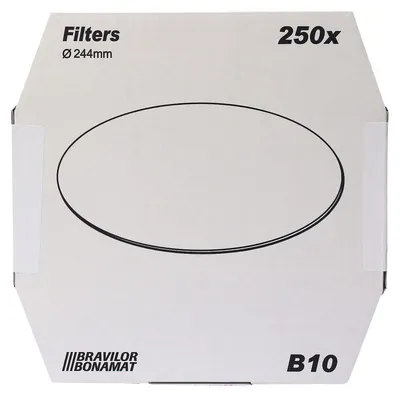 Produktbild von Bonamat Bravilor B10 Flachfilter Original 244 mm, 250 Stk, Kaffeefilter