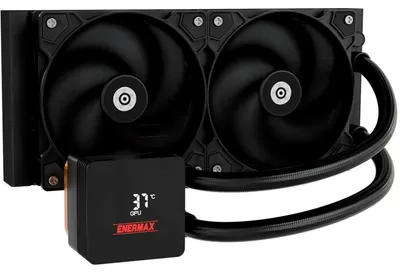Produktbild von Enermax ELC-LMIV240-SF, All-in-One-Flüssigkeitskühler, 12 cm, Schwarz
