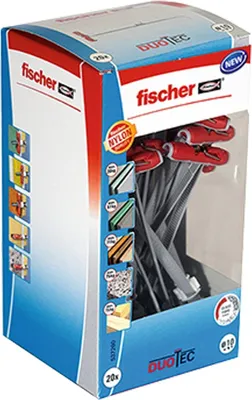 Immagine prodotto di Fischer DUOTEC 10 Dübel 5 cm 20 Stück(e) (537260)