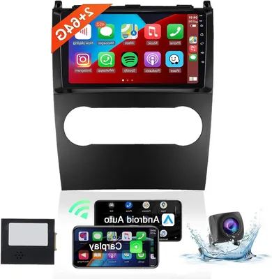 Zdjęcie produktu dla Radio samochodowe Mercedes-Benz - System multimedialny - System nawigacji - Audio z ekranem dotykowym - CarPlay, Android Auto