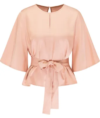 Image de Chemisier AODA pour femme - orange, XL