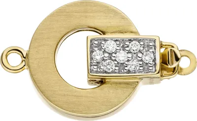 Produktbild von Verschluss Schließe Diamanten Brillanten & 585 Gelbgold Goldverschluss Damen