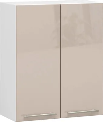 Image de Akord Armoire Cuisine Suspendue Oliwia Blanc/Capuccino Brillant 60X30X72