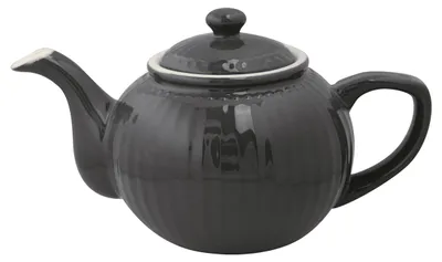 Zdjęcie produktu dla Czajnik Greengate ALICE, szary, pojemność 1 litr, seria Everyday, czajnik DARK GREY