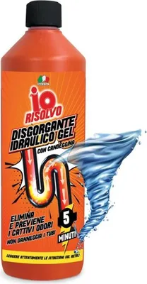 Produktbild von Disgorgante Gel con Candeggina 1l - Io Risolvo