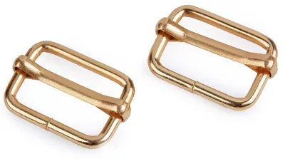 10 Regulatoren, 13x20mm, Gurtverschieber, Verkürzer gold