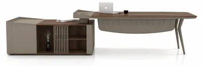 Image de Bureau moderne, design de bureau, espace de travail luxueux