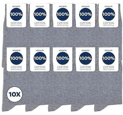 Zdjęcie produktu dla Skarpetki bawełniane męskie ingo 100% bawełna zestaw 10 par