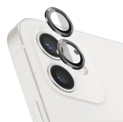 Produktbild von Zanaé, Kamera Panzerglas für iPhone 12 Mini aus Gehärtetem Glas und Aluminium, Schwarz