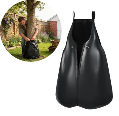 Produktbild von XINZI  Baumbewässerungssack, Wassersack, Bewässerungssack Bäume UV-beständig PVC, für Bäume zur langzeit Bewässerungssystem, 5 Stück, Schwarz