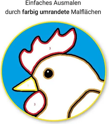 Obrázek produktu pro Malen nach Zahlen ab 3: Bauernhof