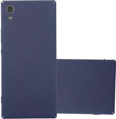 Produktbild von Cadorabo Schutzhülle für Sony Xperia XA1 Hülle in Blau Etui Hard Case Handyhülle Cover