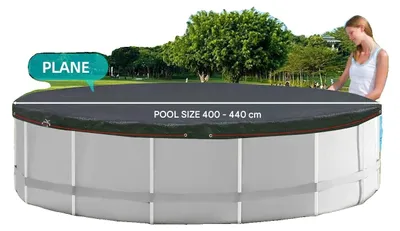 Immagine prodotto di Copertura per piscina, materiale resistente, design resistente alle intemperie, 4,6 m